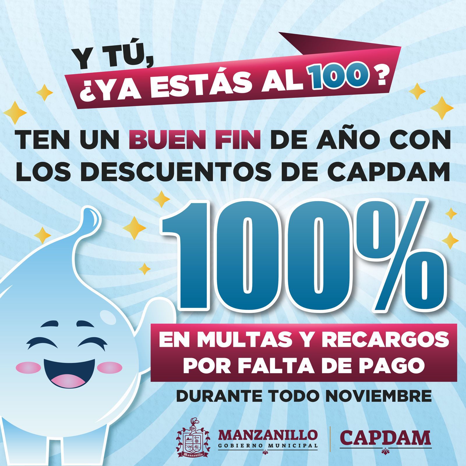 ANUNCIA CAPDAM DESCUENTOS DEL 100% EN MULTAS Y RECARGO DE 2025 Y ...