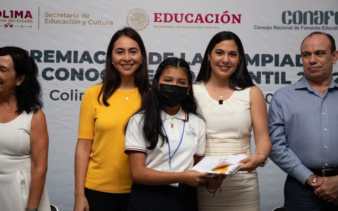 PREMIAN A GANADORAS Y GANADORES DE OLIMPIADA DEL CONOCIMIENTO