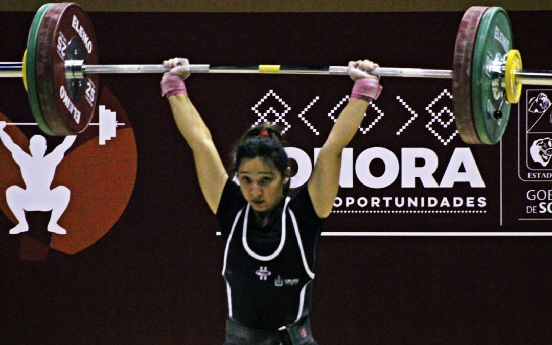 LOGRA ANGIE GUANCHE BRONCE EN HALTEROFILIA EN NACIONALES DE CONADE 2022
