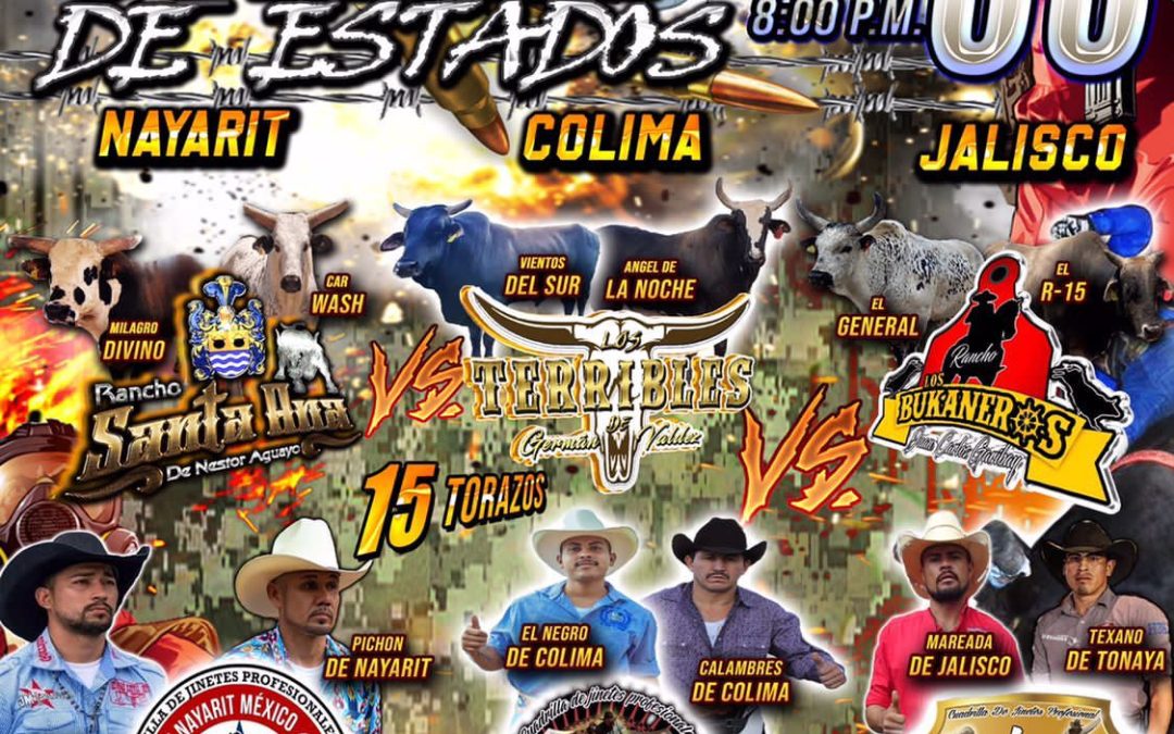 GRAN JARIPEO, COMPETENCIA DE TRES ESTADOS, EN EXPLANADA DE LA PETATERA