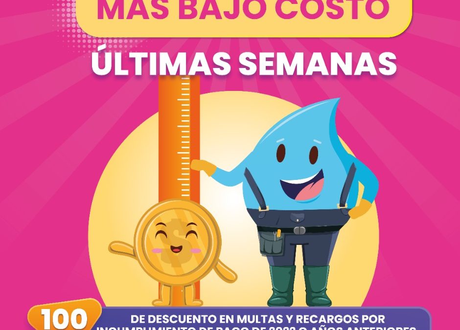 DOS SEMANAS PARA APROVECHAR «AGOSTO AL MÁS BAJO COSTO» CON CIAPACOV