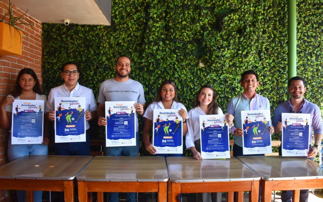 PRESENTA REGIDORA ANA ESCOBOSA EL «RALLY JUVENTUDES EN ACCIÓN