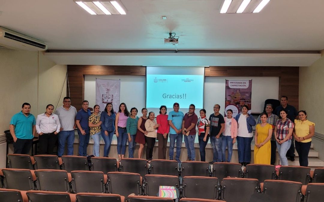 BRINDA CAPACITACIÓN GOBIERNO DE COLIMA A EMPRESAS LOCALES PARA FORTALECERLAS