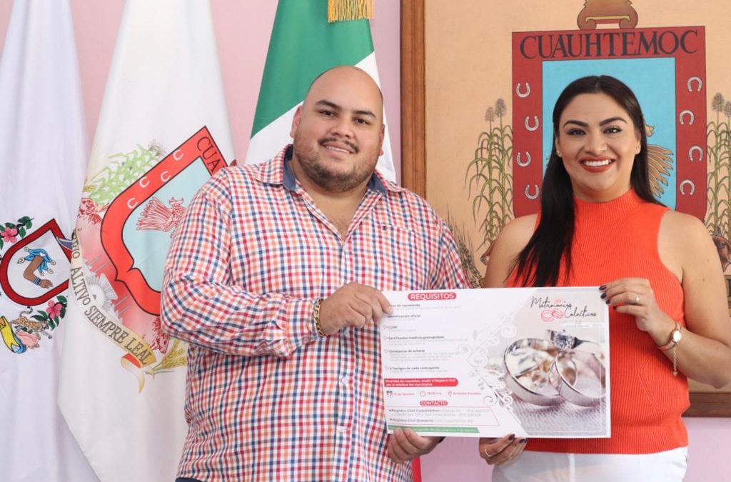 HABR{A MATRIMONIOS EN CUAUHTÉMOC, MATRIMONIOS COLECTIVOS
