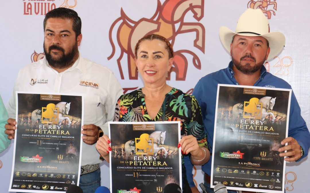 HABRÁ CONCURSO ÉLITE DEL CABALLO BAILADOR EN LA PETATERA