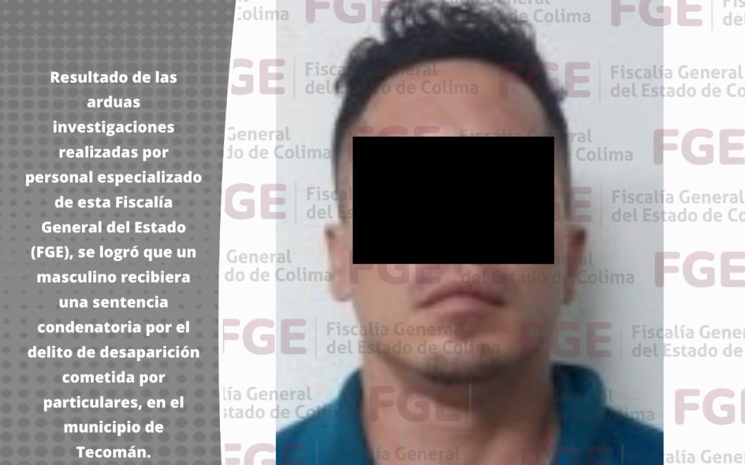 RECIBE SUJETO 46 AÑOS DE PRISIÓN POR HABER PRIVADO DE SU LIBERTAD A PERSONAS EN TECOMÁN
