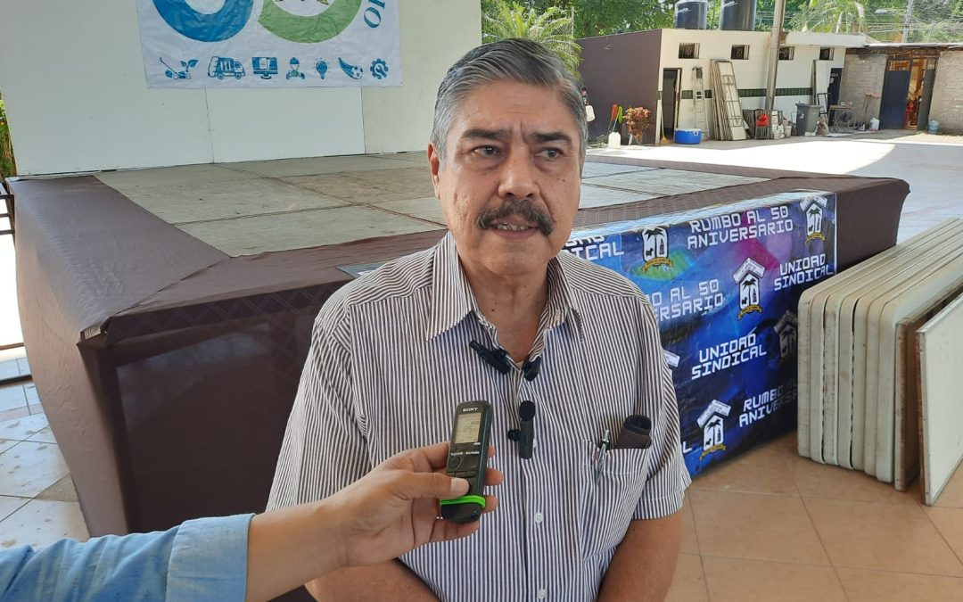CELEBRAN TRABAJADORES EL 50 ANIVERSARIO DEL SINDICATO DEL AYUNTAMIENTO DE COLIMA