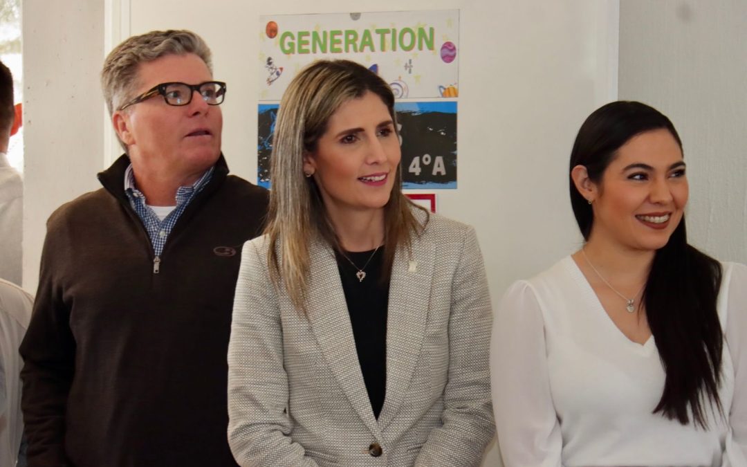 INDIRA Y MARGARITA CONOCEN MODELO EDUCATIVO DE LA FUNDACIÓN GAP