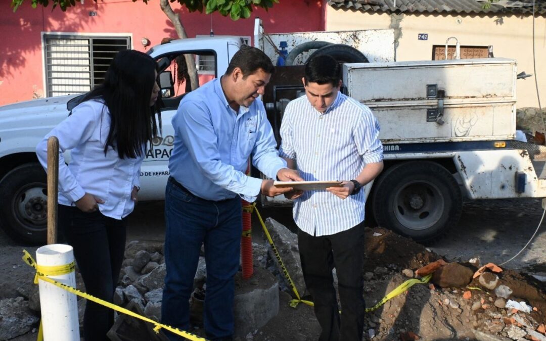 CIAPACOV CONTINÚA CON LA MODERNIZACIÓN DE LAS REDES DE AGUA POTABLE DE LA VILLA