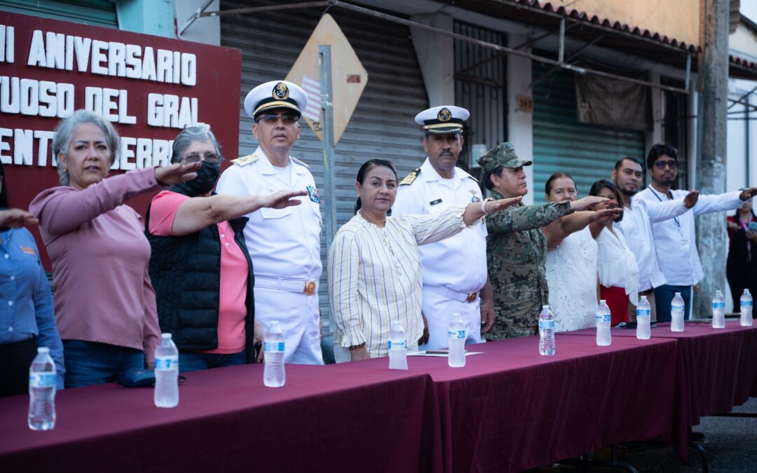 CONMEMORAN 191 ANIVERSARIO LUCTUOSO DE VICENTE GUERRERO