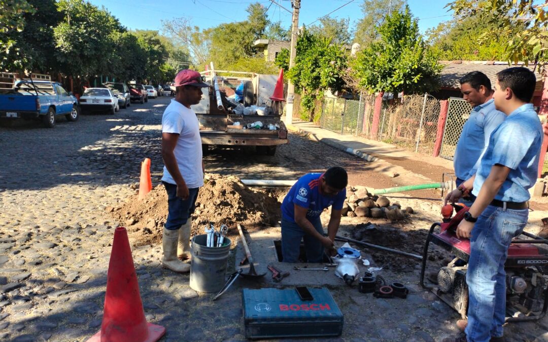 CONTINÚA LA MODERNIZACIÓN DE LAS REDES DE AGUA POTABLE EN COLIMA POR CIAPACOV