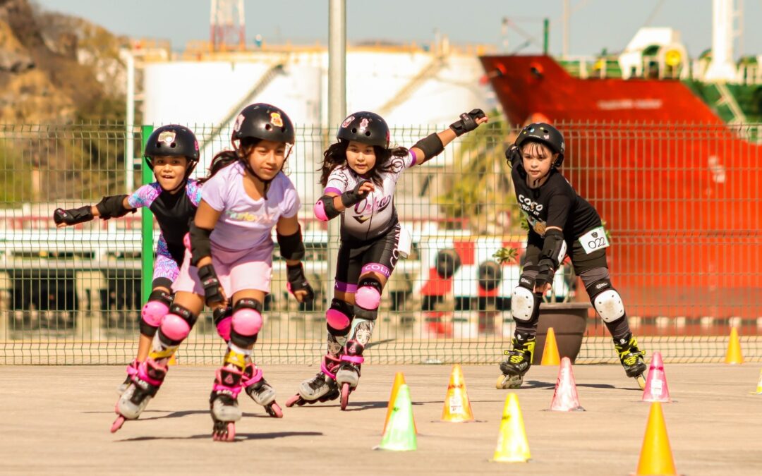 CONFORMAN SELECCIÓN ESTATAL DE PATINAJE DE VELOCIDAD SOBRE RUEDAS EN MANZANILLO