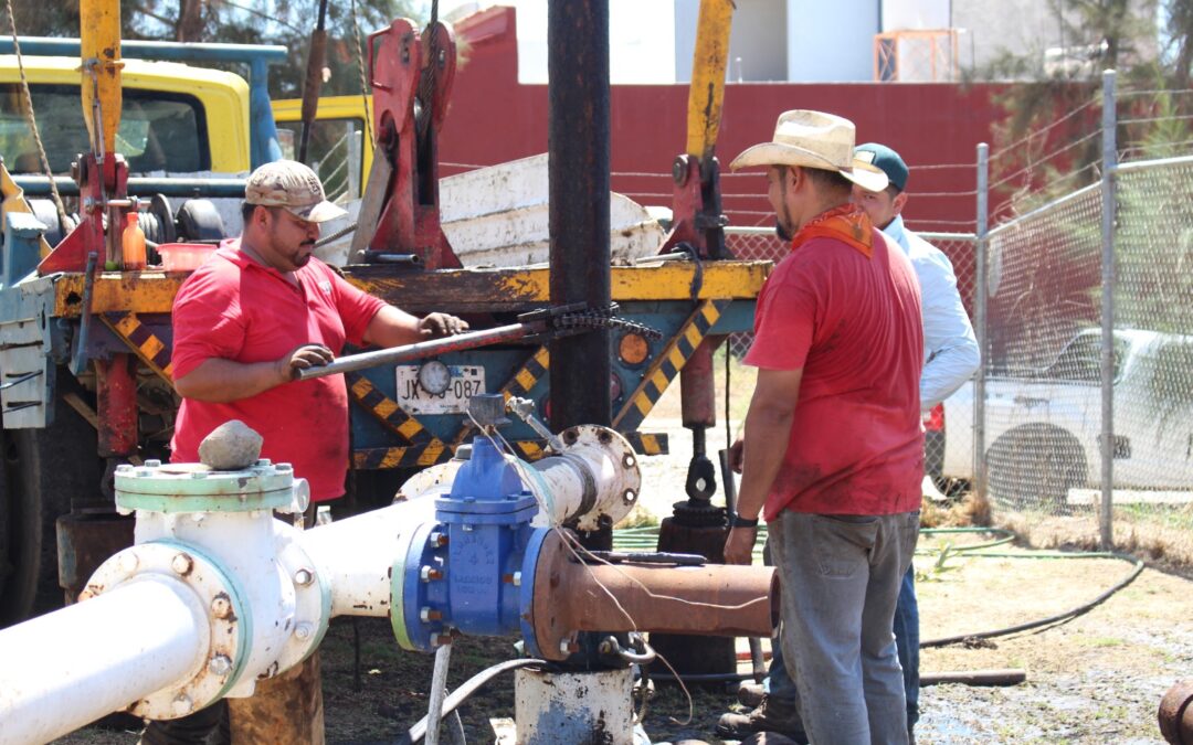 CIAPACOV REALIZA LA SUSTITUCIÓN DE BOMBA DEL POZO DE RESIDENCIAL VICTORIA