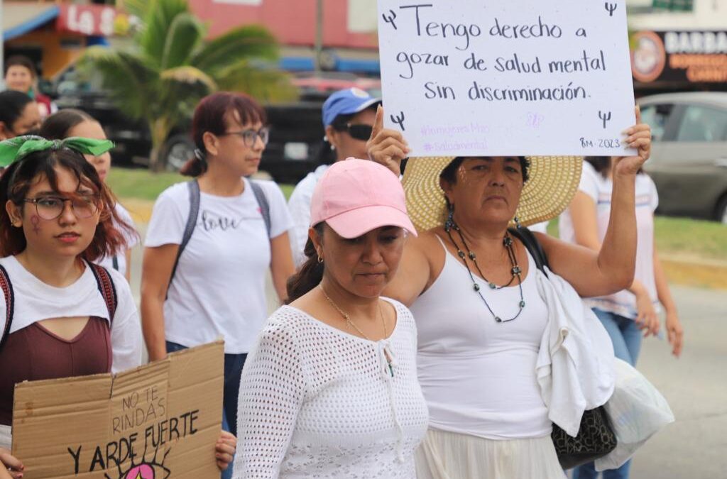 MANZANILLENSES UNIDAS BAJO EL LEMA ¡VAMOSJUNTAS! EXIGEN FRENO A LA VIOLENCIA DE GÉNERO