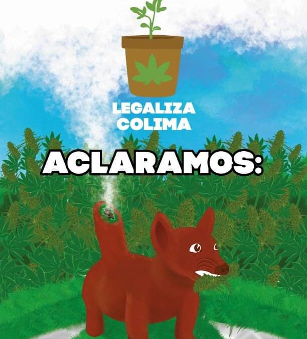 ACLARA LEGALIZA COLIMA SOBRE FUMATÓN DEL 20 DE ABRIL