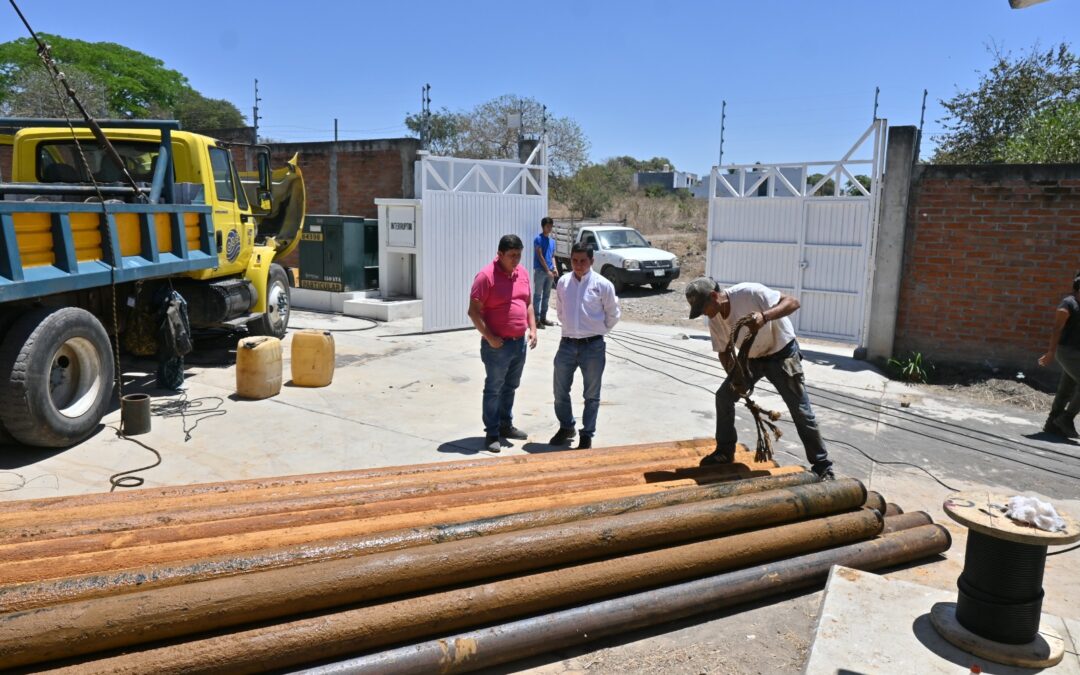 CAMBIA CIAPACOV BOMBA EN POZO CARLOS DE LA MADRID PARA MEJORAR SUMINISTRO DE AGUA