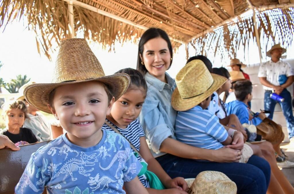 Niñas y niños del DIF Estatal disfrutan experiencia del tour de Sal Real de Colima