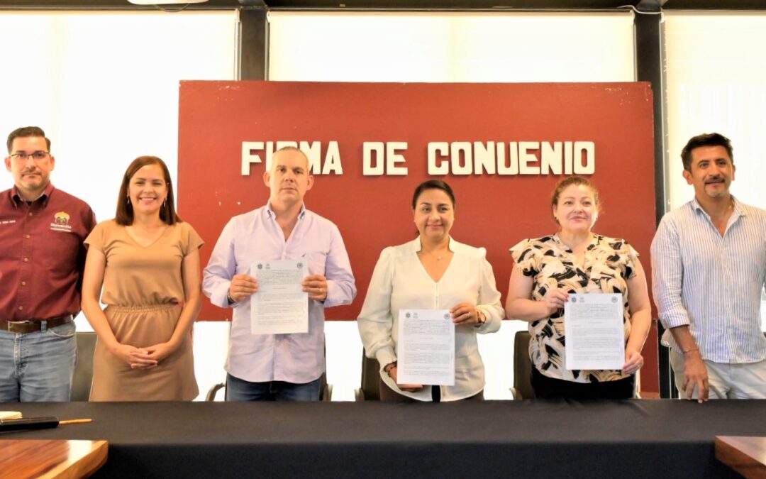 FIRMA MANZANILLO 4 CONVENIOS DE COLABORACIÓN CON EL TECNOLÓGICO DE COLIMA