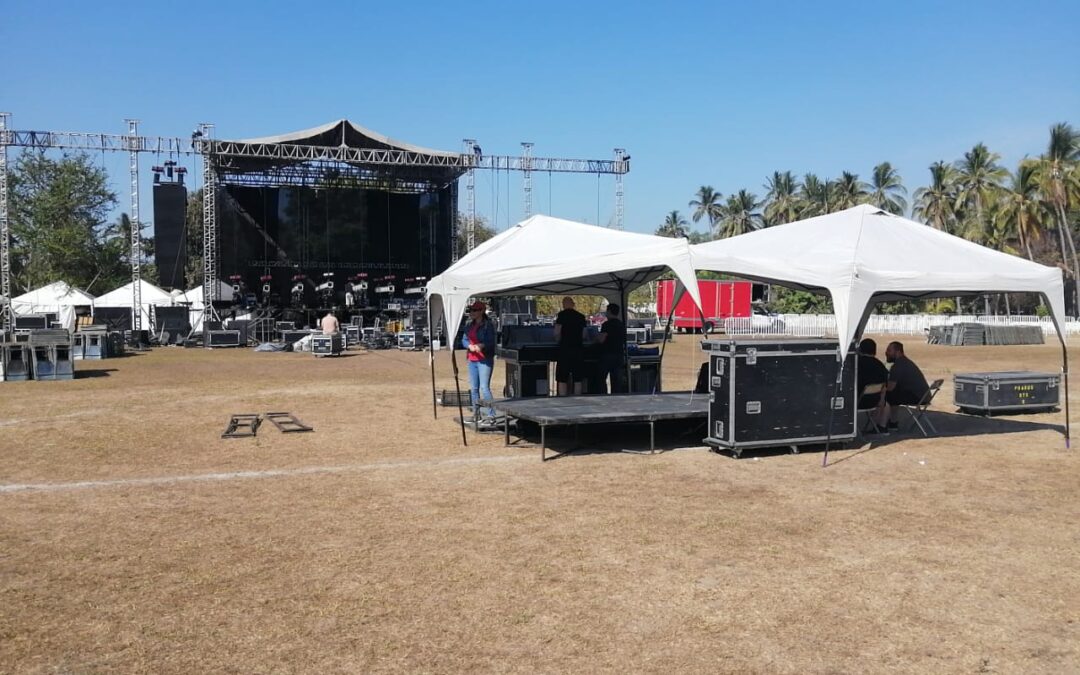 TODO LISTO PARA EL CONCIERTO DE «CAMILA» EN EL COMPLEJO GALVÁN: GOBIERNO DE COLIMA