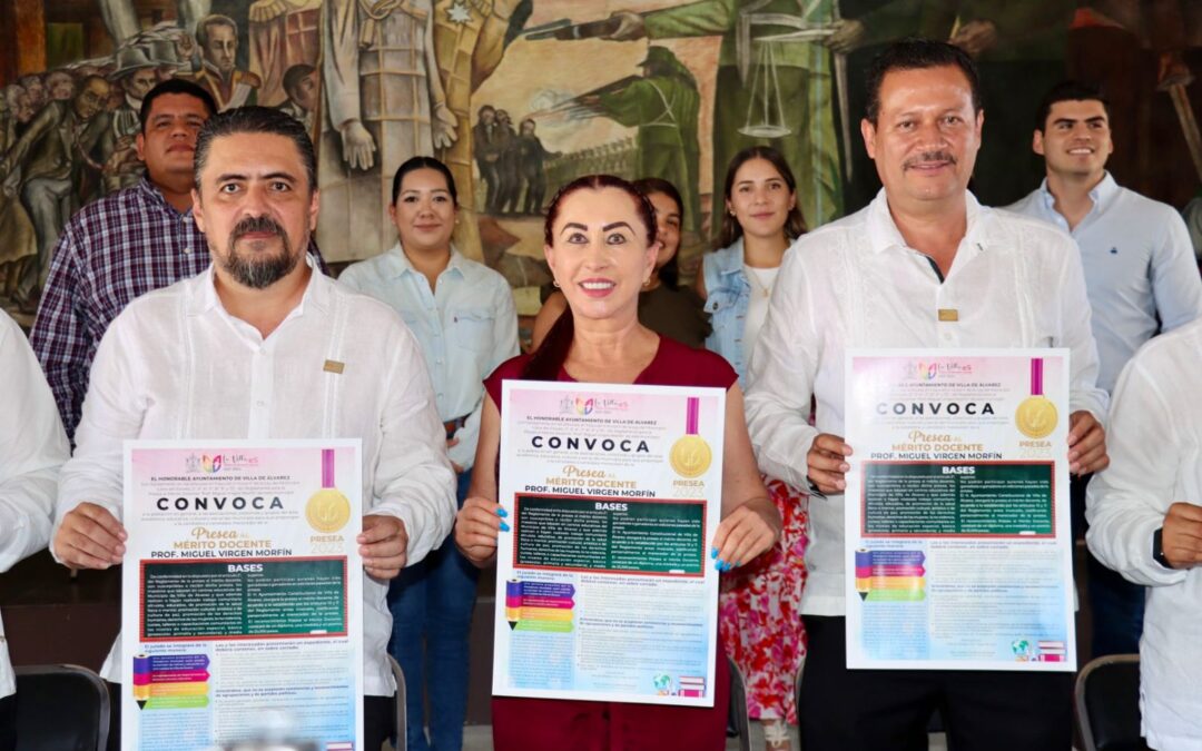 CONVOCA VDEA JUNTO CON SNTE 6 Y 39 A EDUCADORES A RECIBIR PRESEA AL MÉRITO DOCENTE