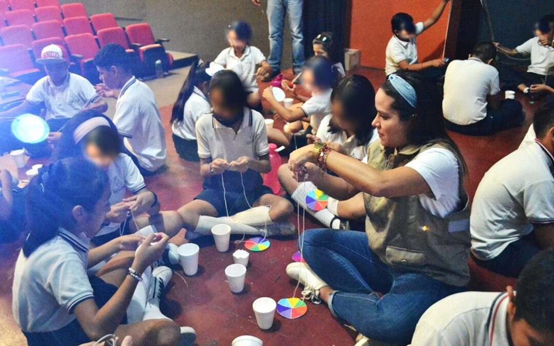 INAUGURA CULTURA SEMANA DE LA LUZ PARA ESTUDIANTES DE PREESCOLAR, PRIMARIA Y SECUNDARIA