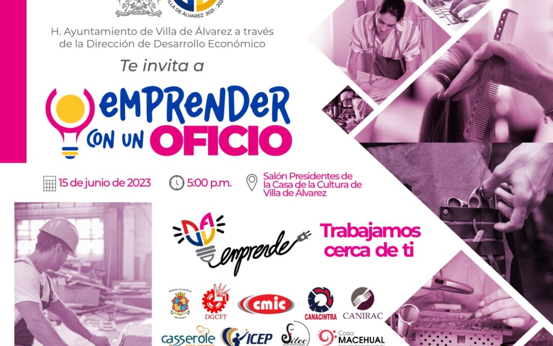 INVITA AYUNTAMIENTO DE LA VILLA A LA FERIA “EMPRENDER CON UN OFICIO”
