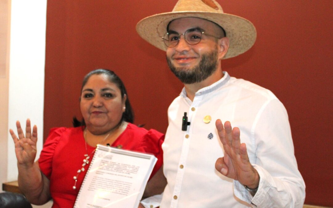 LEGISLADOR ALFREDO ÁLVAREZ GESTIONA ANTE DIPUTADA FEDERAL CARMEN ZÚÑIGA IMPULSO NACIONAL A LA LEY AGROECOLÓGICA