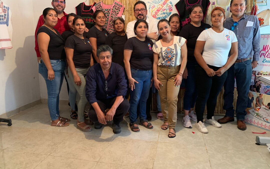 GOBIERNO DE INDIRA GENERA EMPLEOS Y BIENESTAR: MUJERES DE ZACUALPAN