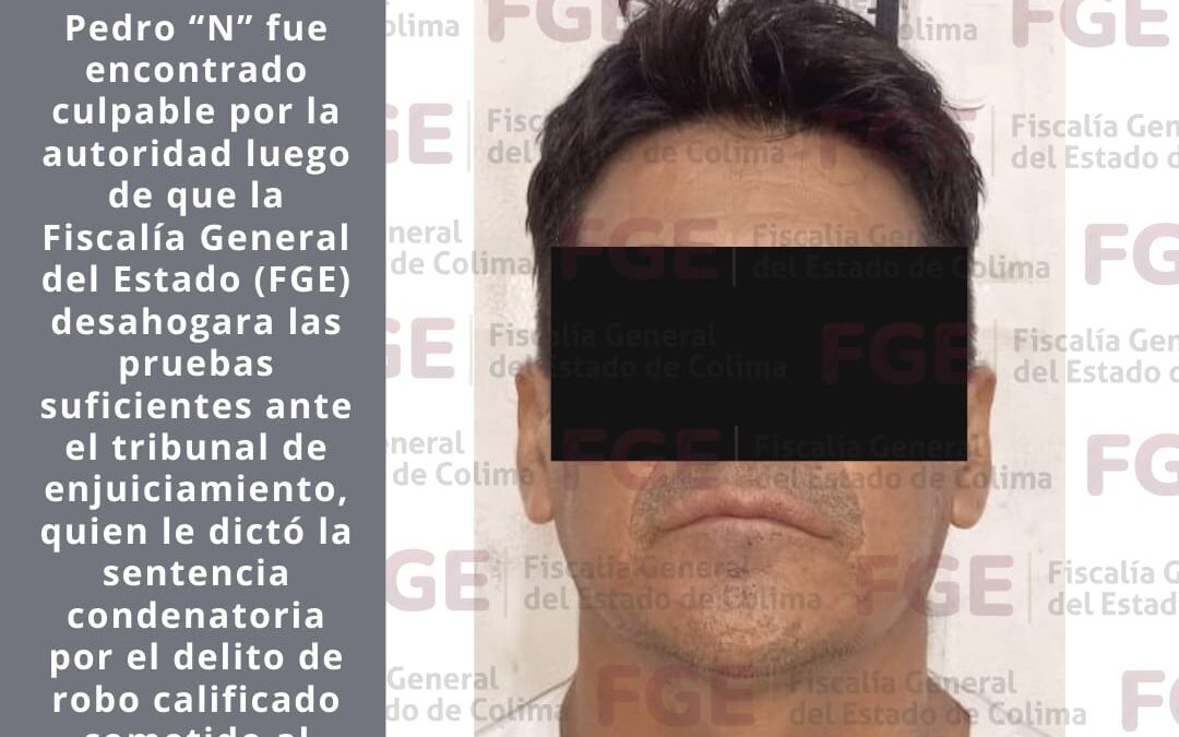 ES SENTENCIADO POR ROBAR LA CANTIDAD DE 72 ARGOLLAS DE UNA JOYERÍA