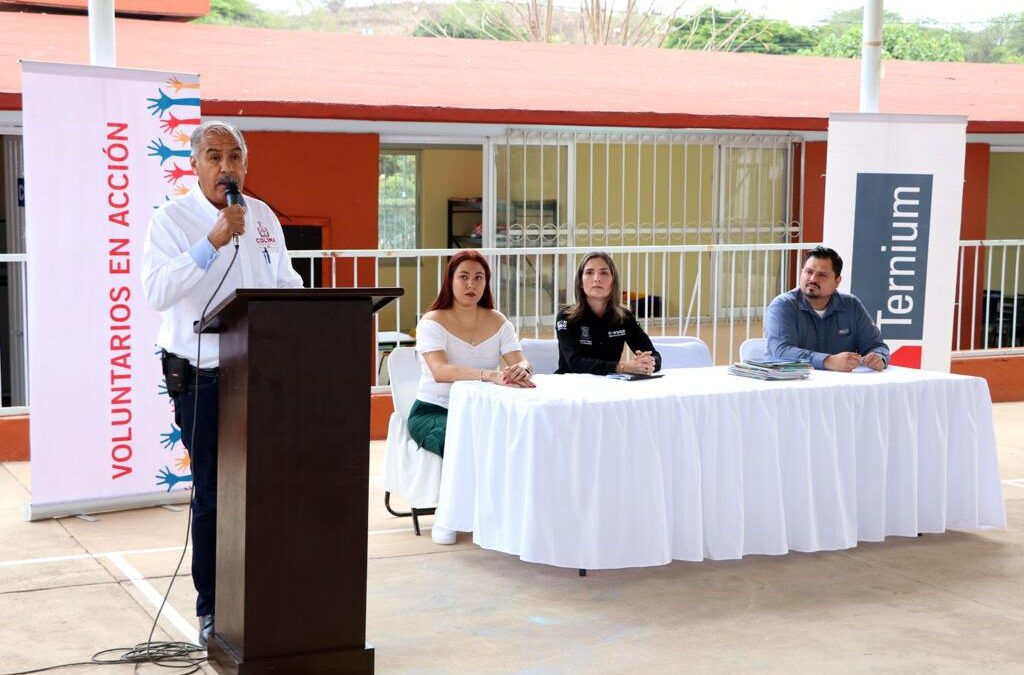 SECRETARÍA DE EDUCACIÓN Y TERNIUM REHABILITAN Y ENTREGAN PRIMARIA EN EL BORDO