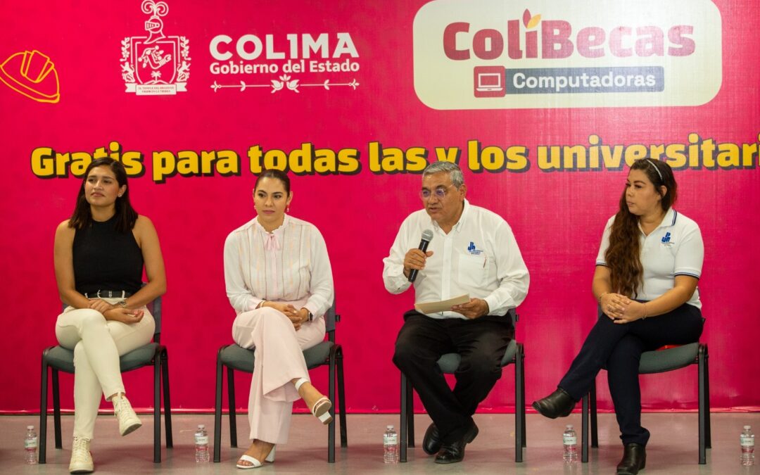 INDIRA PRESENTA COLIBECAS COMPUTADORAS A ESTUDIANTES DE LA UPN; ENTREGARÁ 224 EQUIPOS