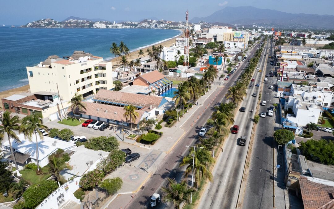 GRISELDA MARTÍNEZ ARRANCA CONSTRUCCIÓN DE LA CICLOVÍA SOBRE EL BOULEVARD COSTERO