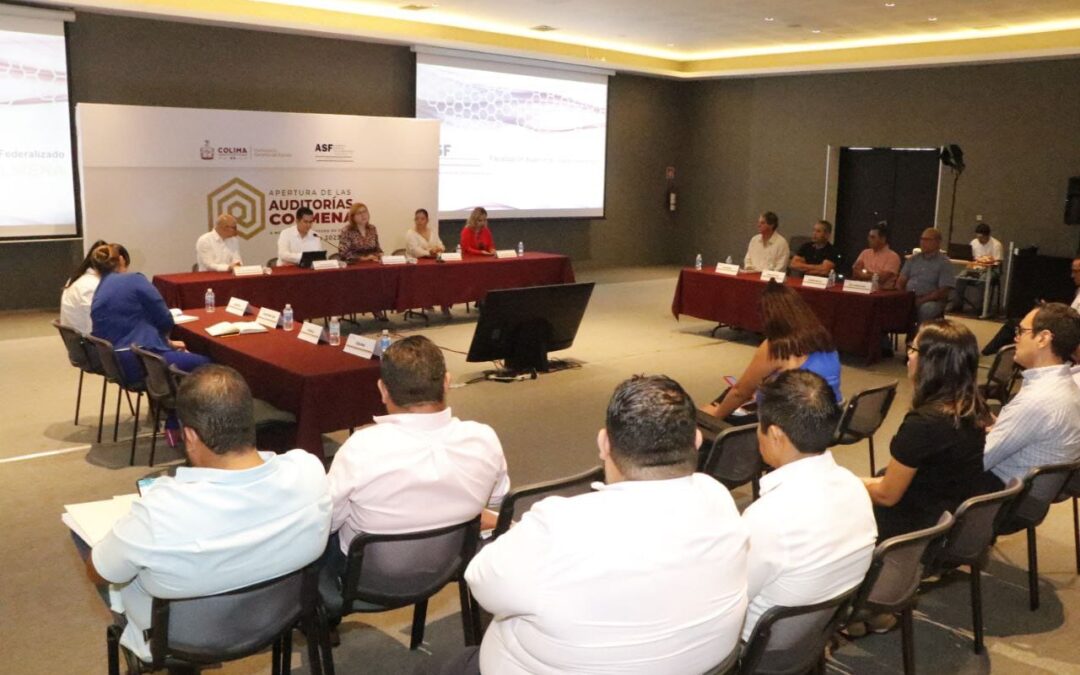 ASF INICIA AUDITORÍA COLMENA A 9 MUNICIPIOS DE COLIMA; CONTRALORÍA CONTRIBUIRÁ