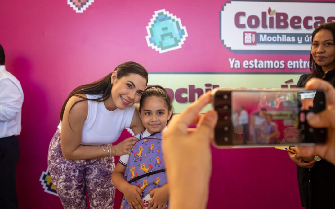 INDIRA ENTREGA DE COLIBECAS-MOCHILAS Y ÚTILES A 80 MIL ESTUDIANTES DE PREESCOLAR Y PRIMARIA