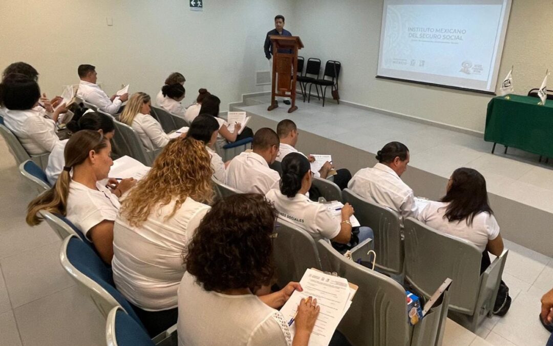 REALIZA IMSS COLIMA CURSO DE CAPACITACIÓN Y ADIESTRAMIENTO TÉCNICO PARA PERSONAL DIRECTIVO Y OPERATIVO