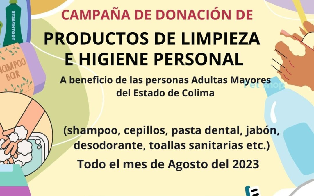 LANZA CAMPA A DE DONACI N DE PRODUCTOS DE LIMPIEZA E HIGIENE PARA