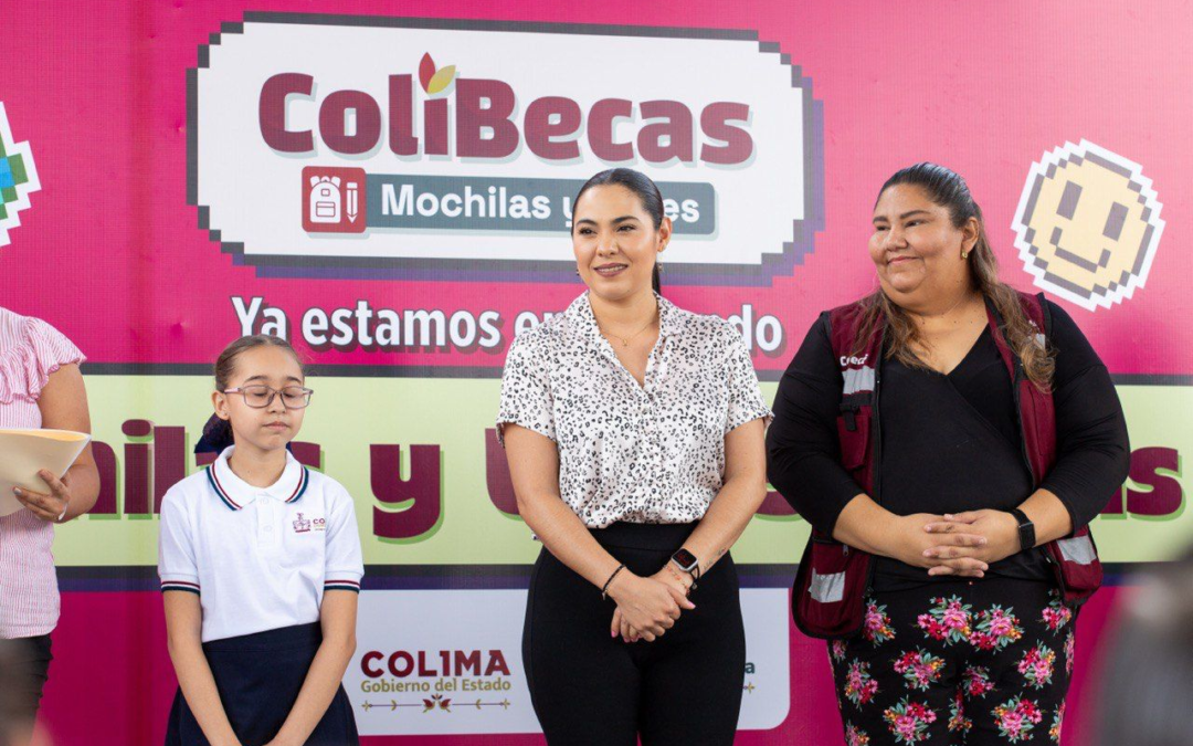 INDIRA ENTREGA 153 COLIBECAS MOCHILAS Y ÚTILES GRATIS EN PRIMARIA DE ALCARACES; SERÁN 3,290 EN CUAUHTÉMOC