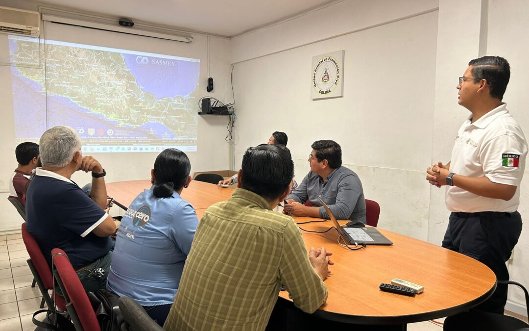 REALIZAN CAPACITACIÓN A PERIODISTAS DEL NUEVO SISTEMA DE ALERTA SÍSMICA