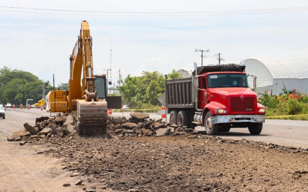 AVANZA LA RECONSTRUCCIÓN DE CARRETERA COFRADÍA DE MORELOS-TECOMÁN: SEIDUM