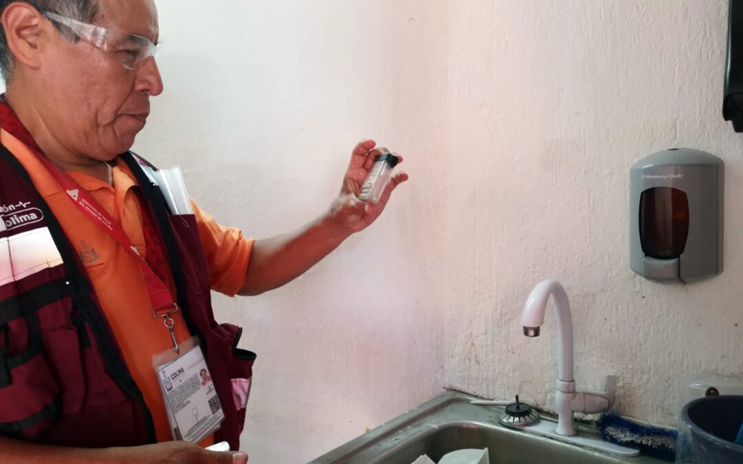 SALUD COLIMA: SE ALCANZA PROMEDIO DE 96.78 % EN CLORACIÓN DEL AGUA
