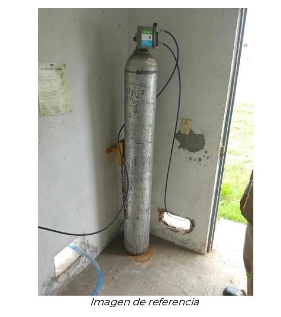 ALERTA UEPC A POBLACIÓN SOBRE CILINDRO DE GAS CLORO, PIDE LLAMAR AL 911