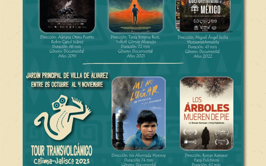 LLEGA TOUR TRANSVOLCÁNICO HUERTOCINEMA COLIMA-JALISCO A VDEA