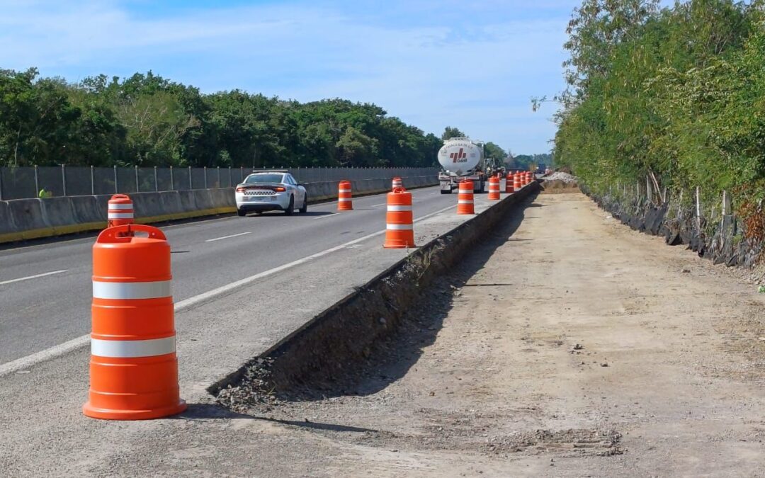 POR OBRAS, REDUCIRÁN CARRILES EN 10 KM DE LA AUTOPISTA ARMERÍA-MANZANILLO