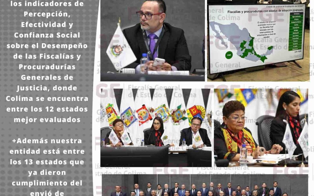 ASISTE FISCAL GENERAL, A LA XLIX ASAMBLEA PLENARIA DE LA CONFERENCIA NACIONAL DE PROCURACIÓN DE JUSTICIA