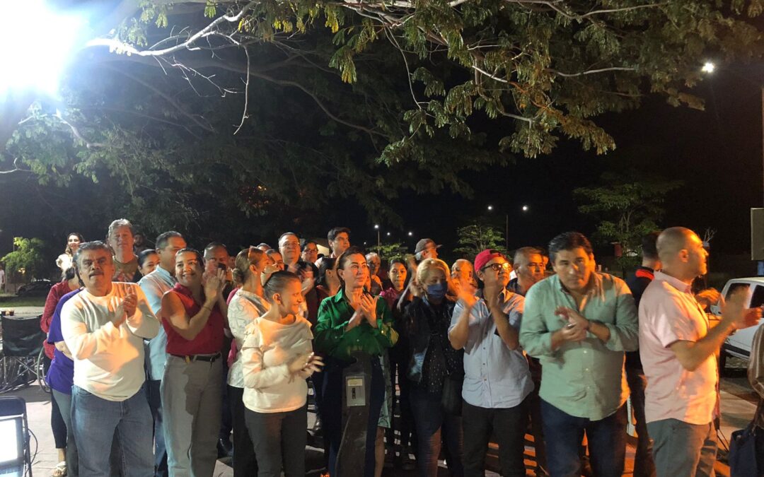 AVANZA INSTALACIÓN DE NUEVAS LUMINARIAS LED EN LA VILLA