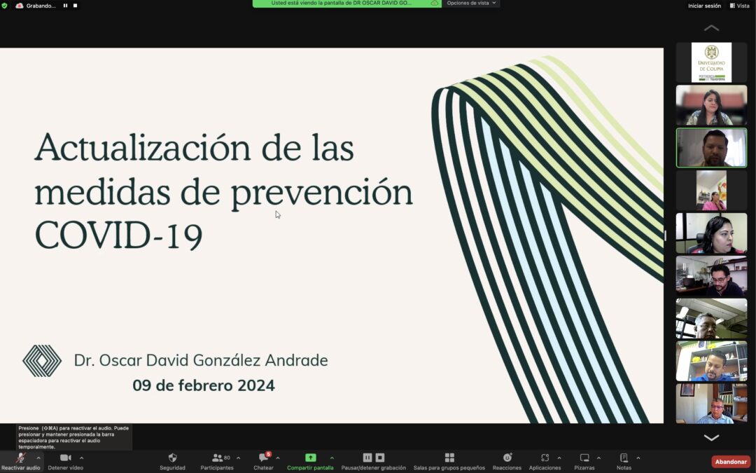 ACTUALIZAN EN PREVENCIÓN DE COVID-19 Y OTRAS ENFERMEDADES RESPIRATORIAS