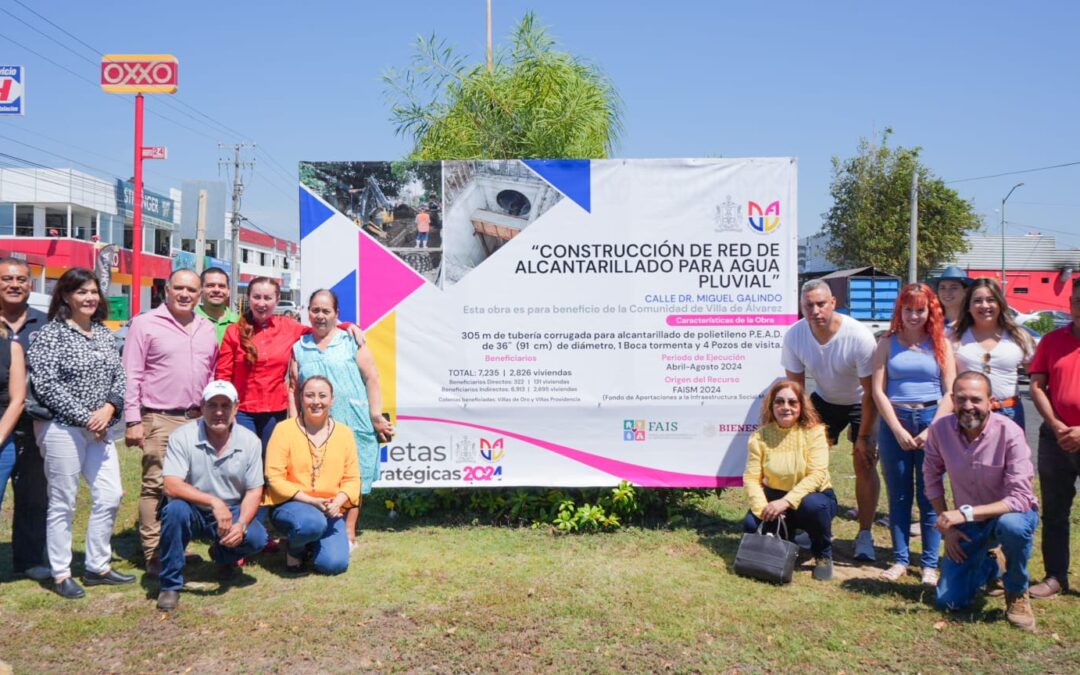 INICIA TEY CONSTRUCCIÓN DEL COLECTOR PLUVIAL PARA EVITAR INUNDACIONES EN LA PABLO SILVA
