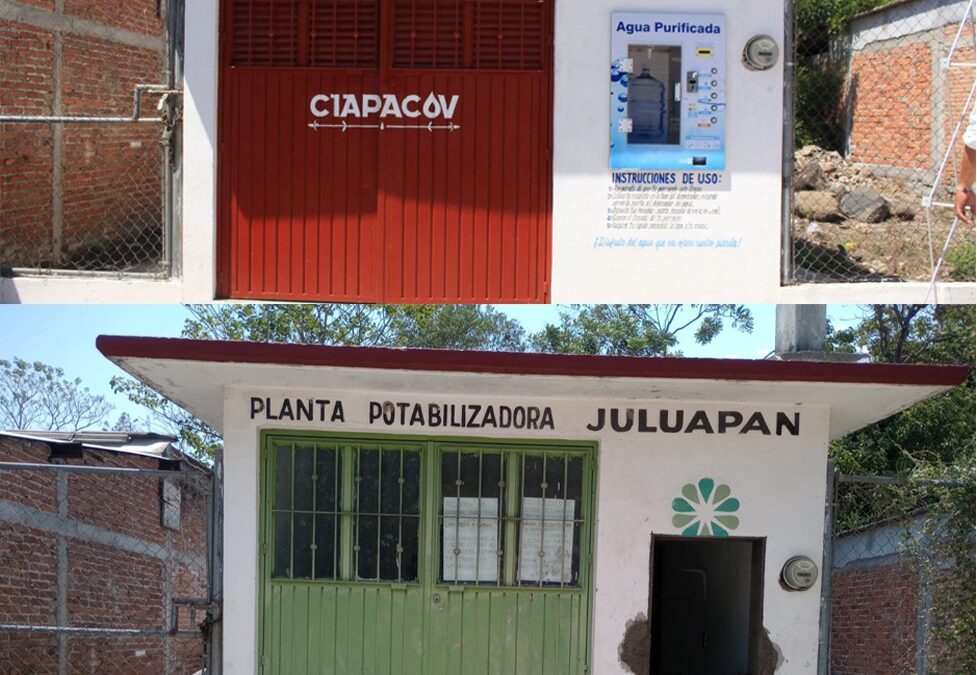 ENTREGA CIAPACOV 2 PLANTAS PURIFICADORAS EN VDEA Y SUPERVISA OLLA DE CAPTACIÓN EN ZACUALPAN