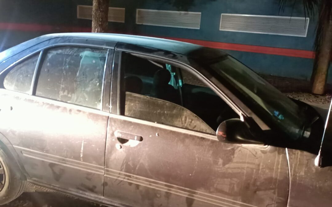 RECUPERA POLICÍA DE LA VILLA VEHÍCULO CON REPORTE DE ROBO