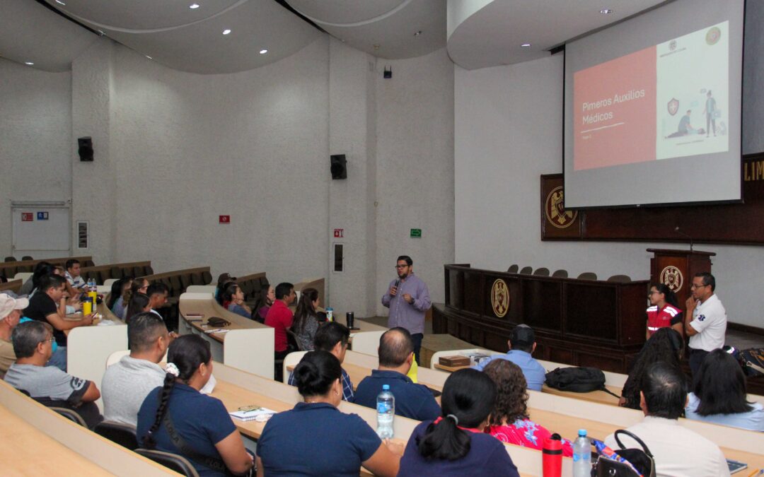 MEJORA HABILIDADES EN PRIMEROS AUXILIOS PERSONAL UNIVERSITARIO EN TECOMÁN